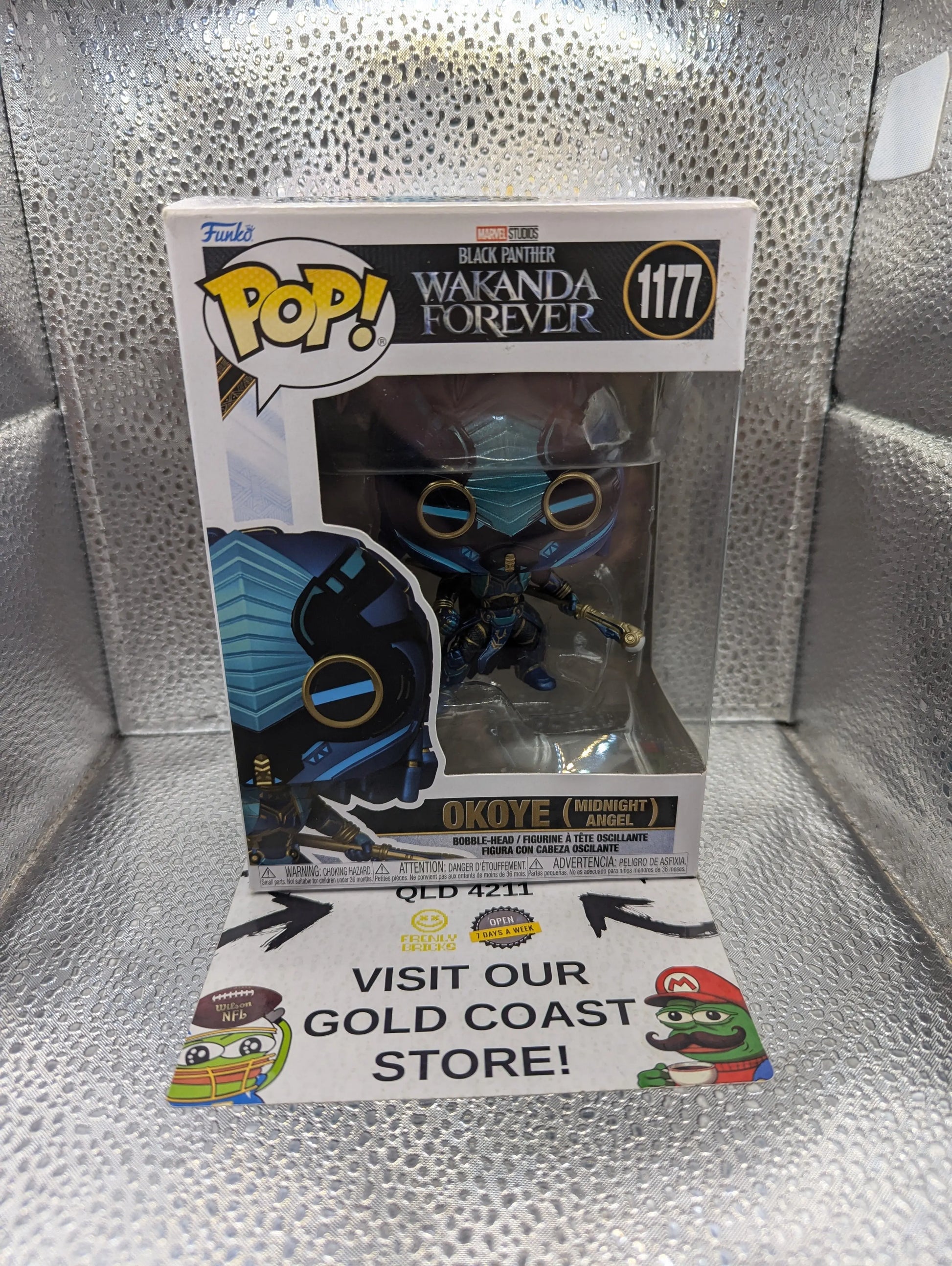 MARVEL BLACK PANTHER 2 WAKANDA - OKOYE 1177 FUNKO POP! VINYL BOBBLEHEAD FIGURE FRENLY BRICKS - Open 7 Days