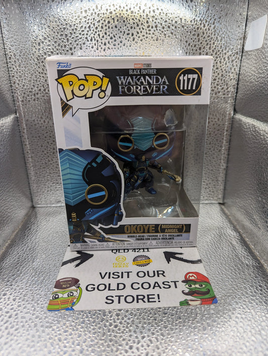 MARVEL BLACK PANTHER 2 WAKANDA - OKOYE 1177 FUNKO POP! VINYL BOBBLEHEAD FIGURE FRENLY BRICKS - Open 7 Days