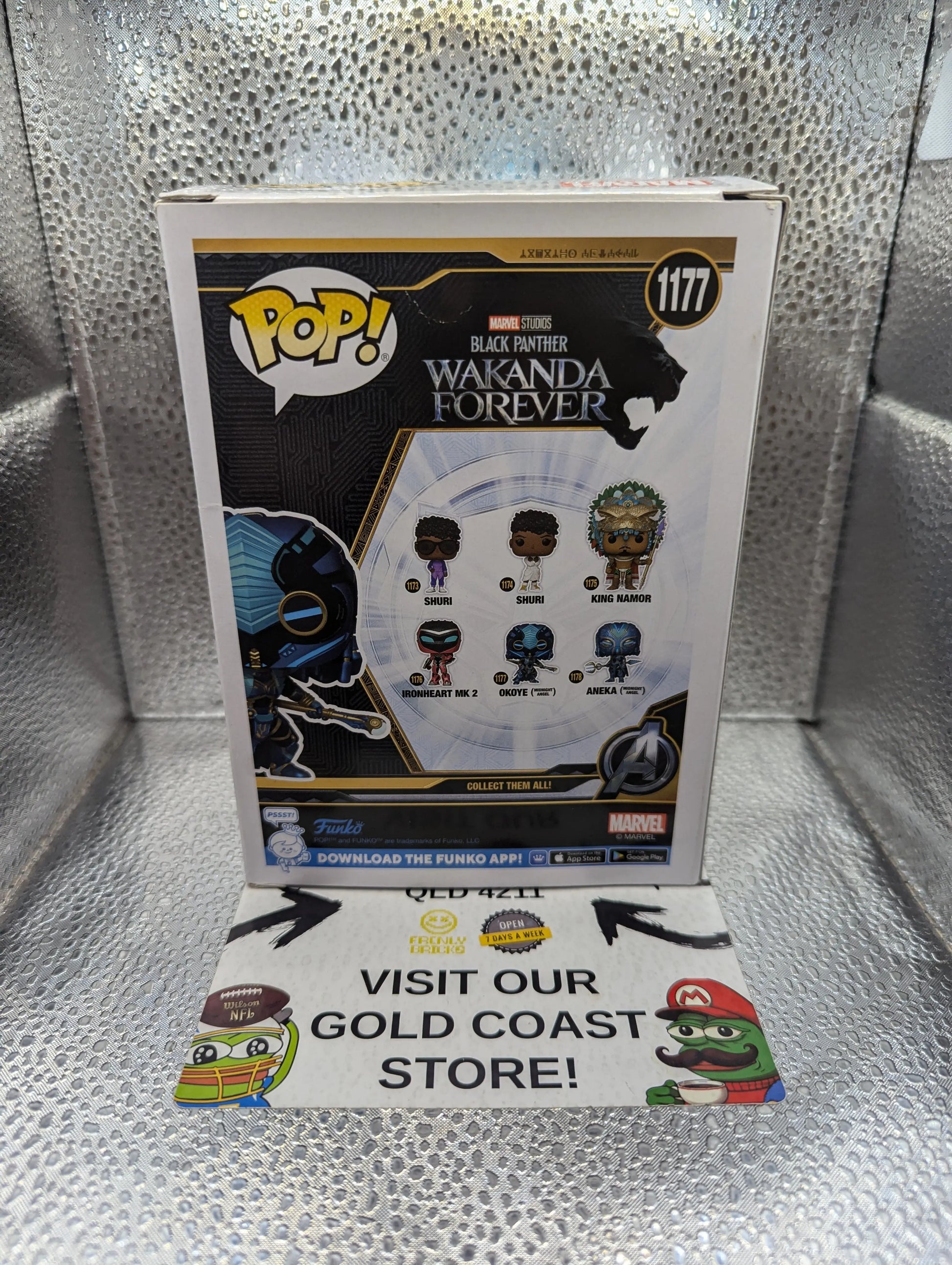 MARVEL BLACK PANTHER 2 WAKANDA - OKOYE 1177 FUNKO POP! VINYL BOBBLEHEAD FIGURE FRENLY BRICKS - Open 7 Days