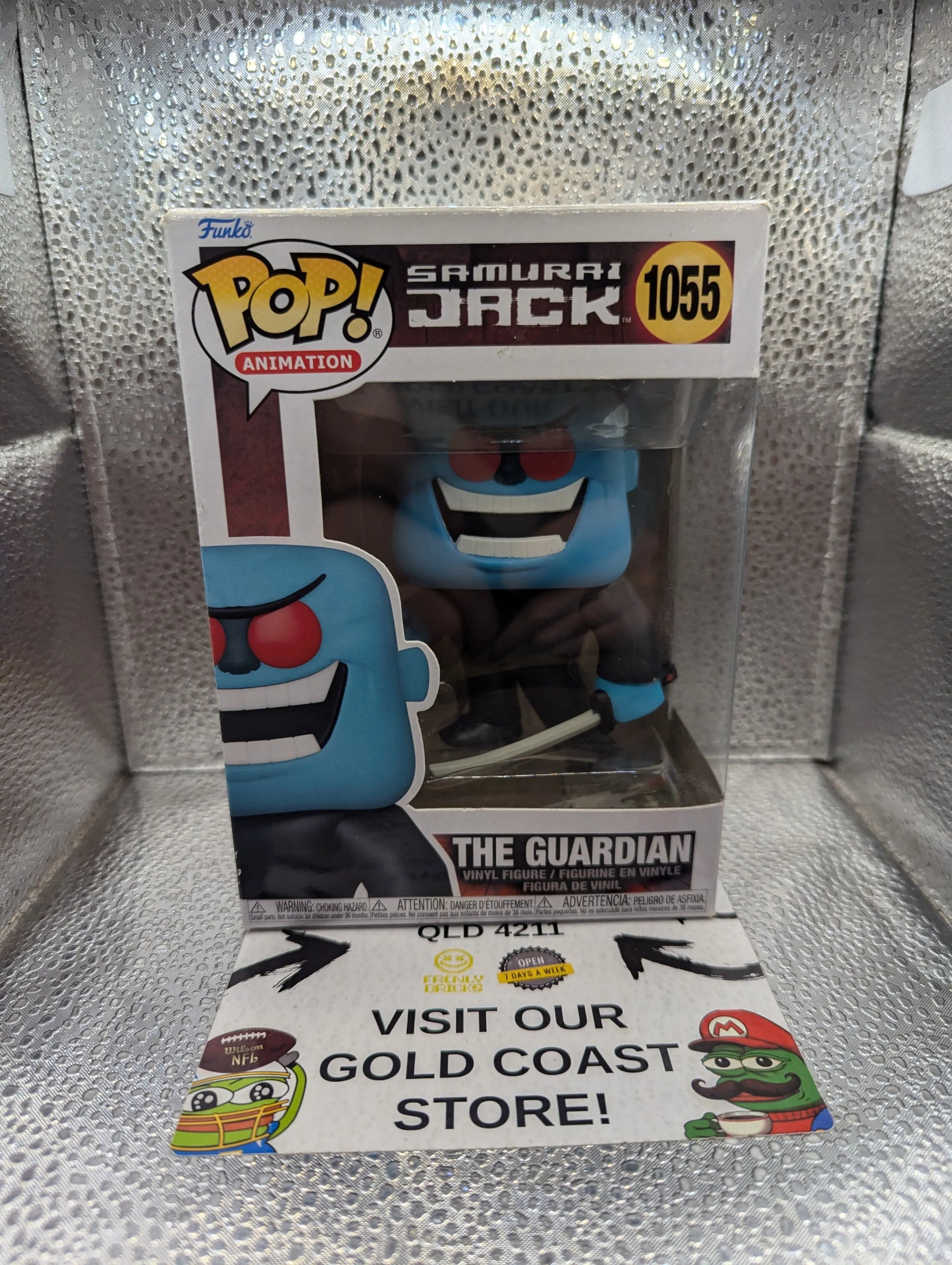 Animation Funko Pop - The Guardian - Samurai Jack -  No. 1055 FRENLY BRICKS - Open 7 Days