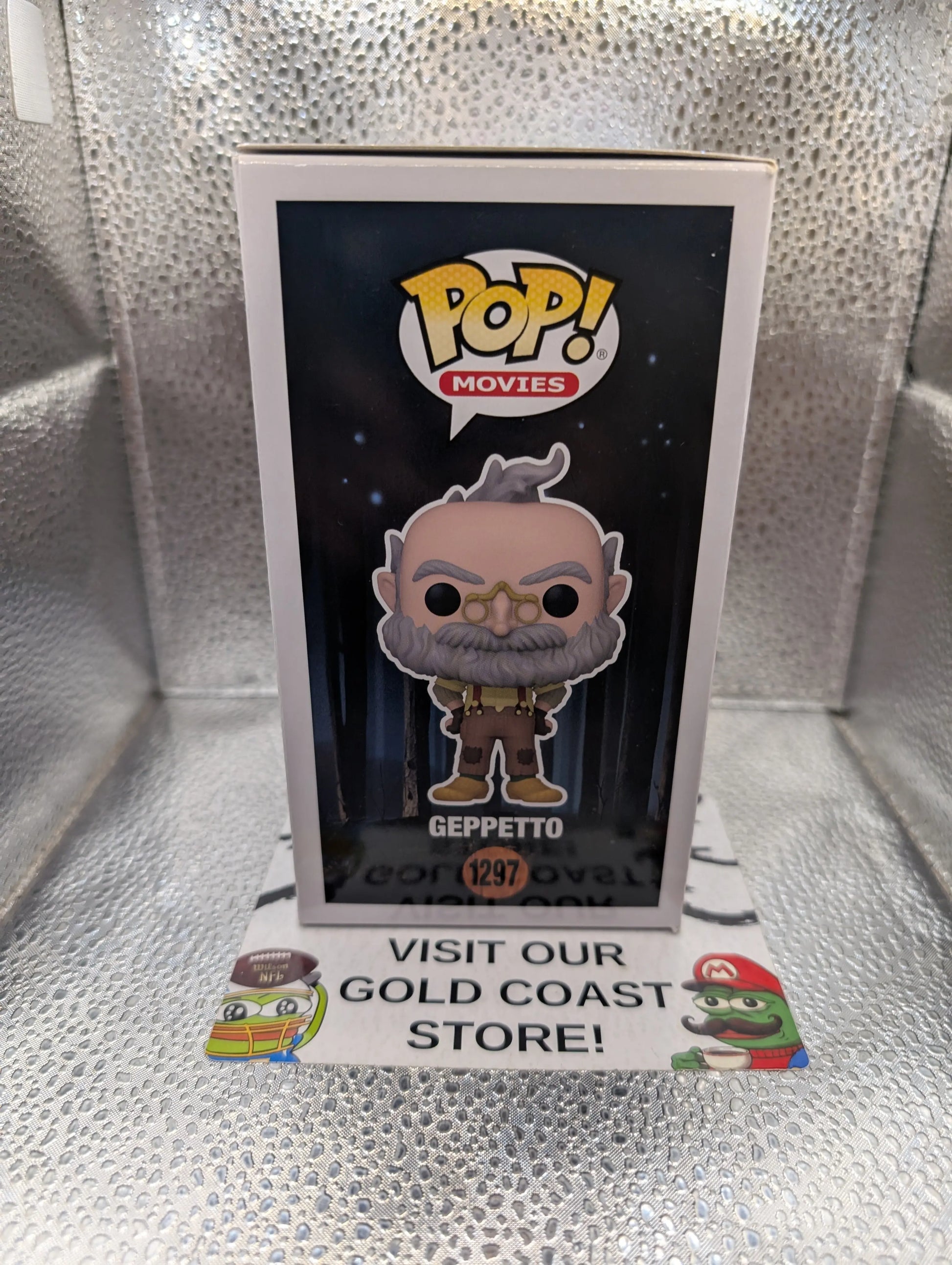 Funko Pop! Movies: Enamel Geppetto Collectable Vinyl 1297 FRENLY BRICKS - Open 7 Days