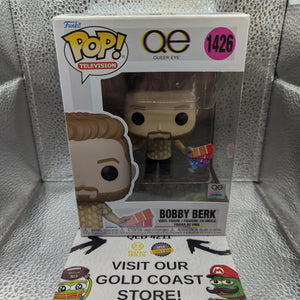 BOBBY BERK QUEER EYE 1426 Funko Pop Vinyl FRENLY BRICKS - Open 7 Days