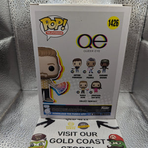 BOBBY BERK QUEER EYE 1426 Funko Pop Vinyl FRENLY BRICKS - Open 7 Days