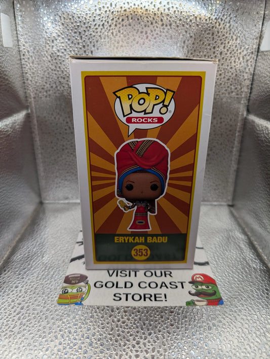 Erykah Badu - Erykah Badu (Tyrone) Pop! Vinyl Figure #353 FRENLY BRICKS - Open 7 Days