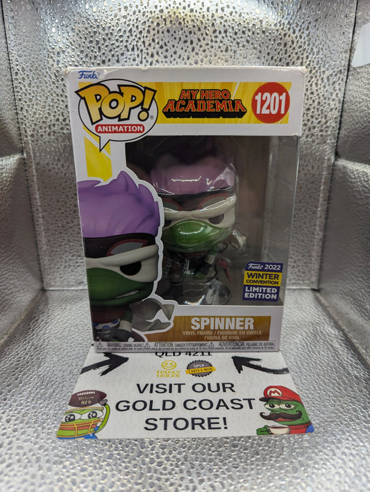 Spinner Funko Pop Vinyl #1201 My Hero Academia Exclusive FRENLY BRICKS - Open 7 Days