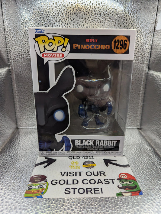 NETFLIX PINOCCHIO - BLACK RABBIT 1296 FUNKO POP! VINYL FIGURE pop FRENLY BRICKS - Open 7 Days