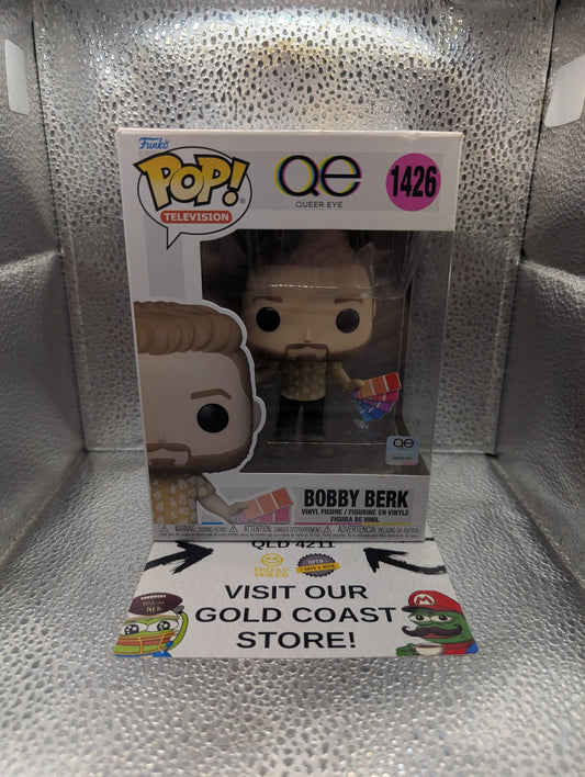 BOBBY BERK QUEER EYE 1426 Funko Pop Vinyl FRENLY BRICKS - Open 7 Days