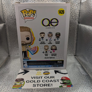 BOBBY BERK QUEER EYE 1426 Funko Pop Vinyl FRENLY BRICKS - Open 7 Days