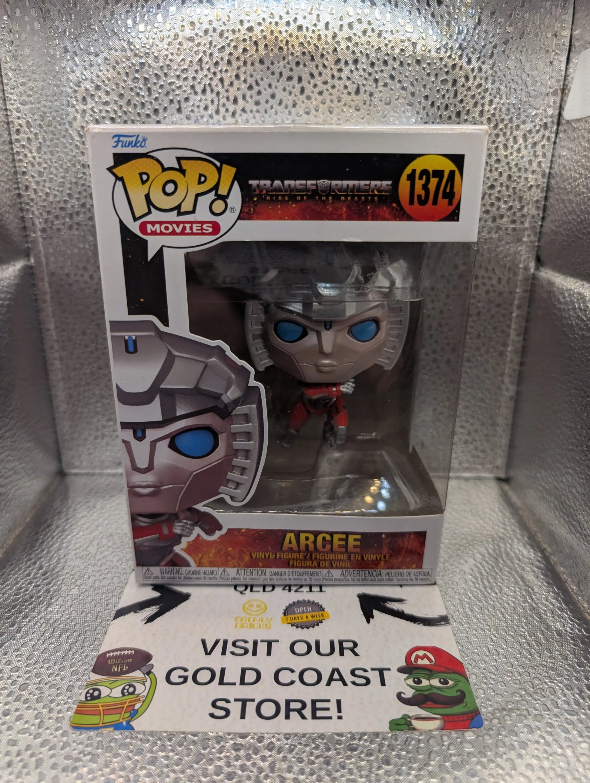 Arcee - 1374 - Transformers: Rise Of The Beasts - Funko POP! FRENLY BRICKS - Open 7 Days