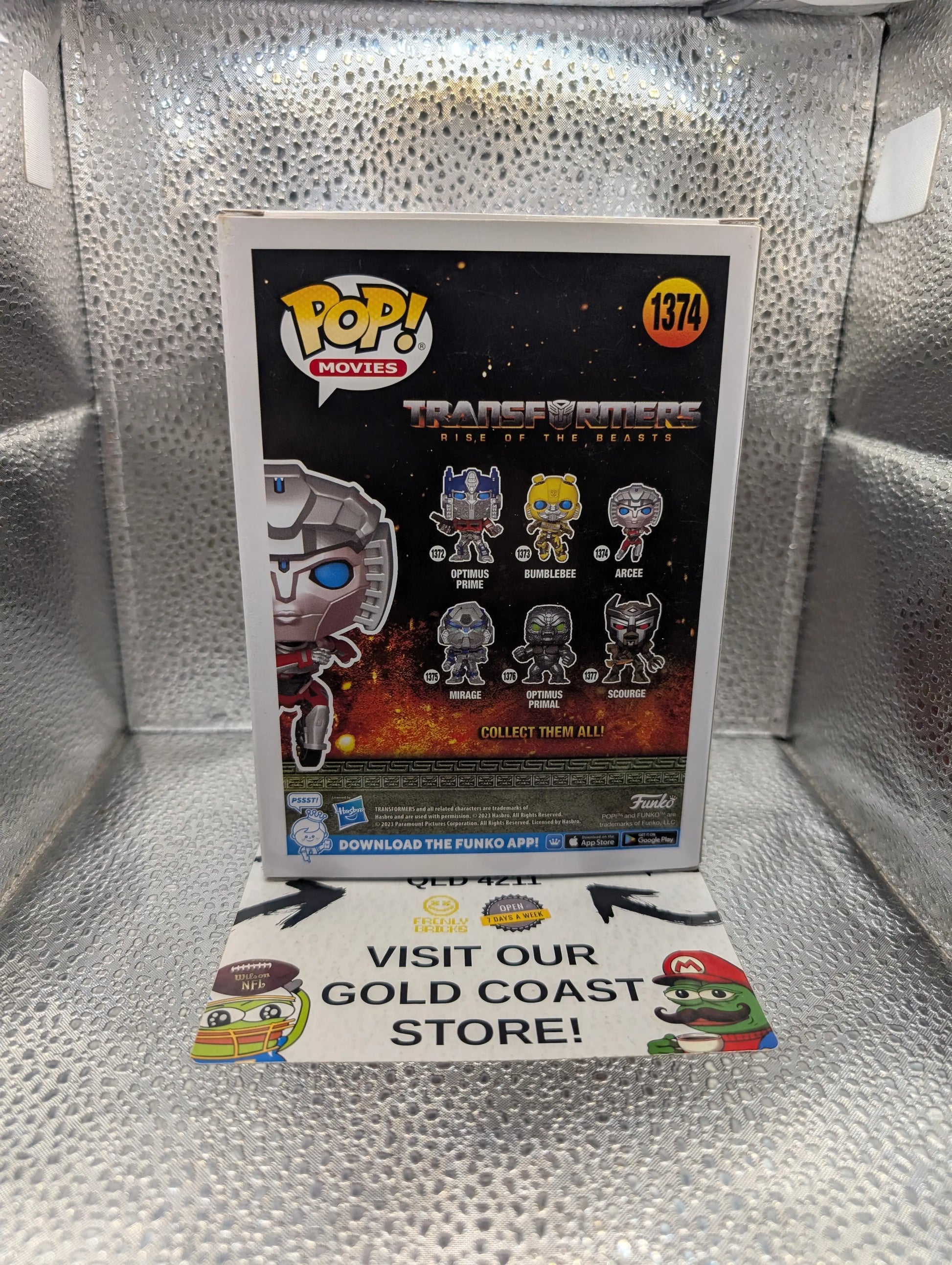 Arcee - 1374 - Transformers: Rise Of The Beasts - Funko POP! FRENLY BRICKS - Open 7 Days