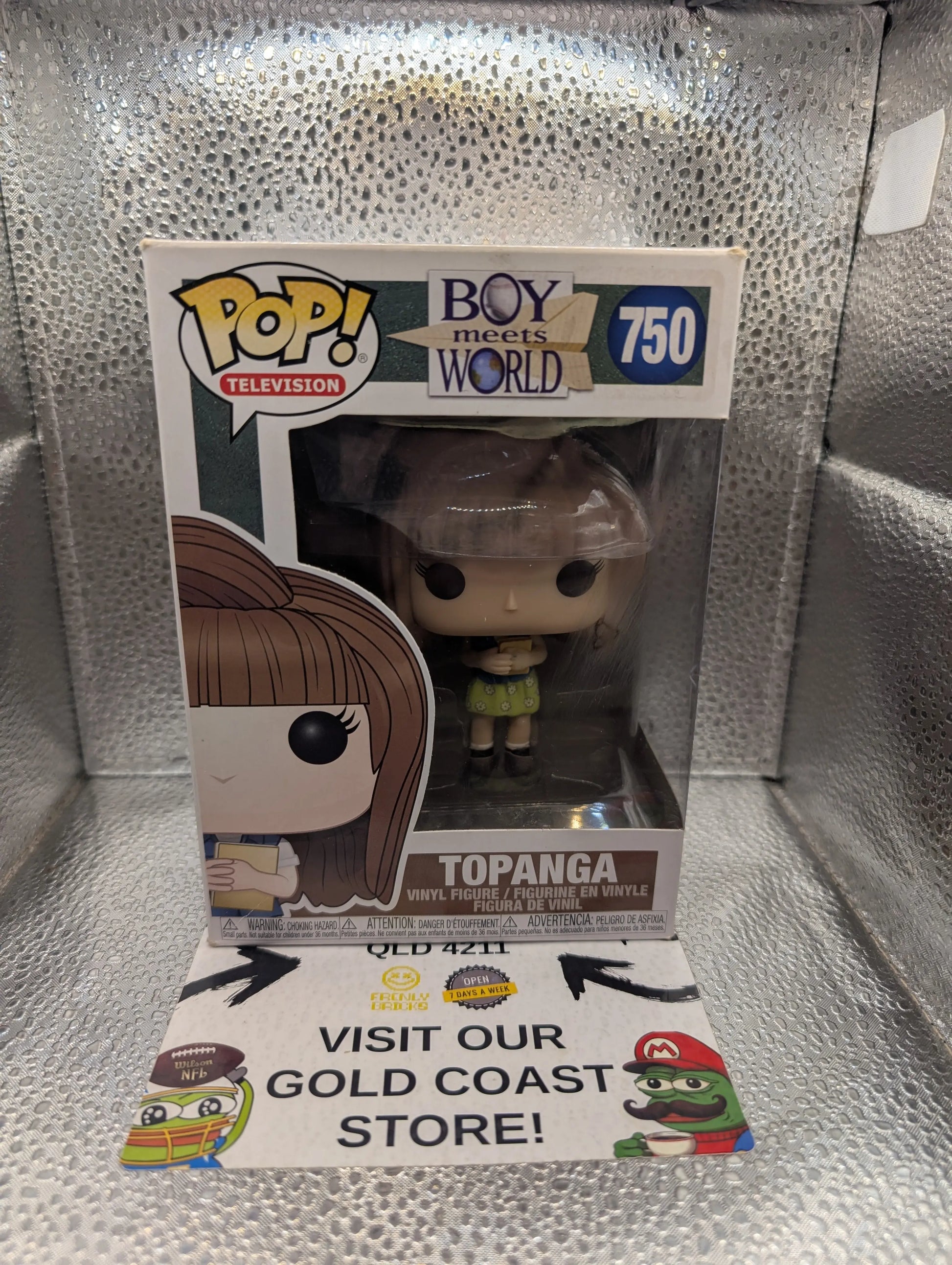 Funko POP! Television Boy Meets World #750 Topanga vaulted 2018 FRENLY BRICKS - Open 7 Days