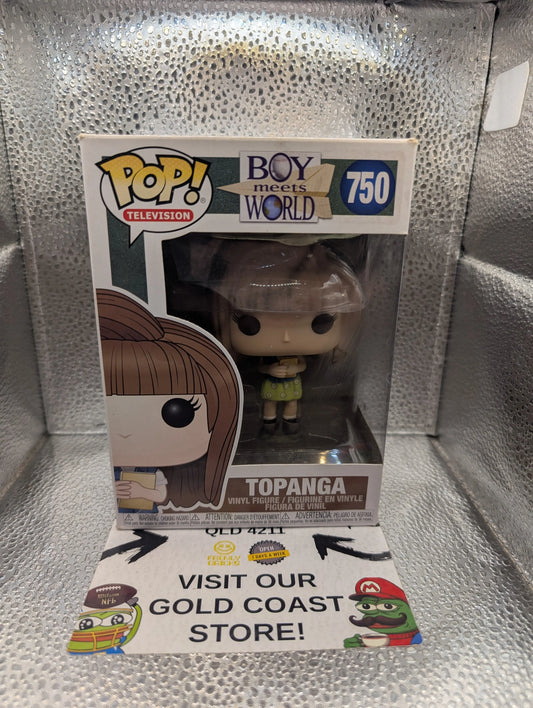 Funko POP! Television Boy Meets World #750 Topanga vaulted 2018 FRENLY BRICKS - Open 7 Days