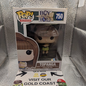 Funko POP! Television Boy Meets World #750 Topanga vaulted 2018 FRENLY BRICKS - Open 7 Days