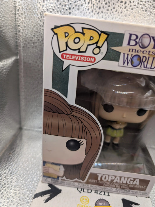 Funko POP! Television Boy Meets World #750 Topanga vaulted 2018 FRENLY BRICKS - Open 7 Days