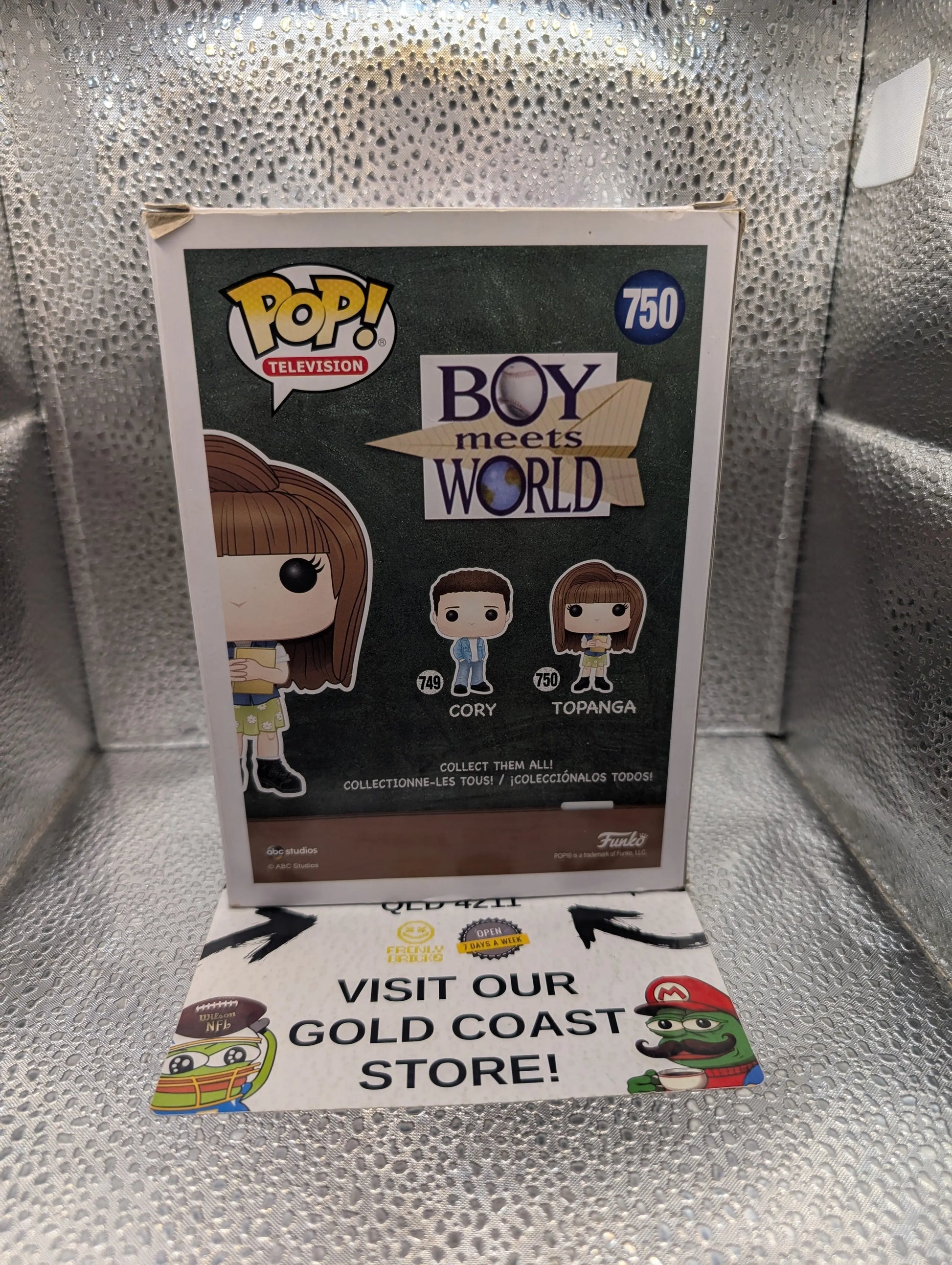 Funko POP! Television Boy Meets World #750 Topanga vaulted 2018 FRENLY BRICKS - Open 7 Days