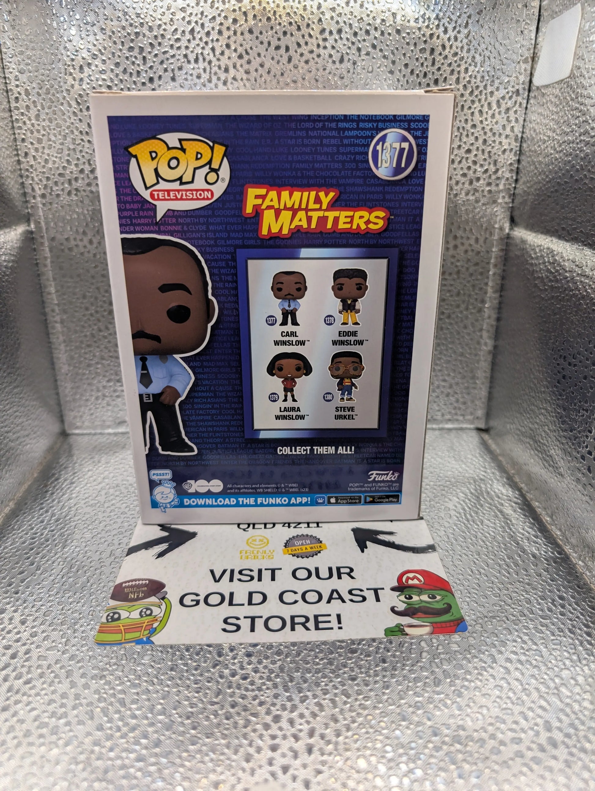 CARL WINSLOW 1377 WB 100 Funko Pop Vinyl FRENLY BRICKS - Open 7 Days