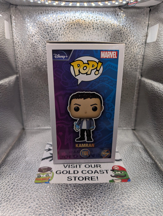 Funko Pop Marvel Studios  Ms. Marvel, Kamran #1108 SPECIAL EDITION FRENLY BRICKS - Open 7 Days