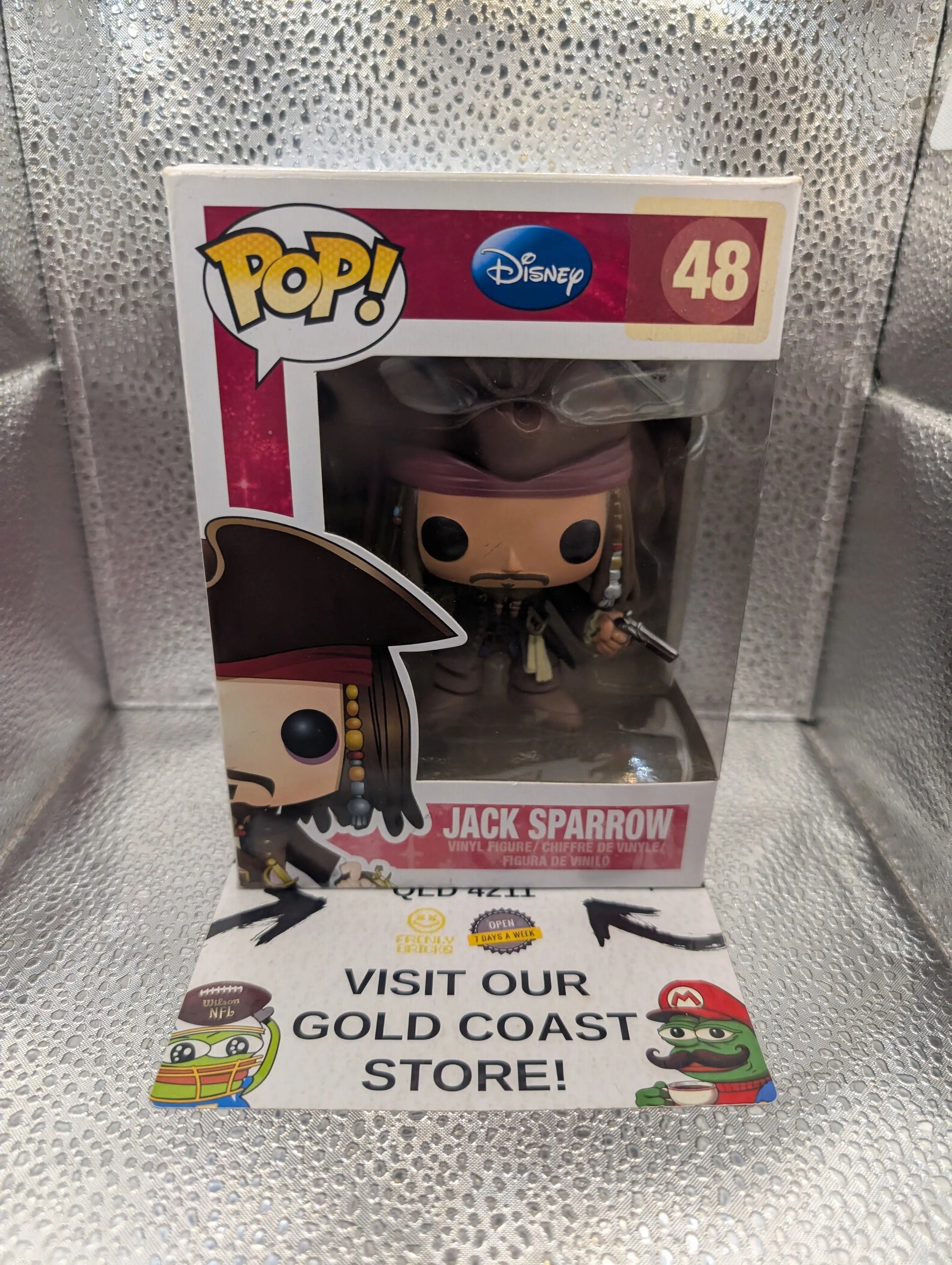 Pirates of the Caribbean #48 Jack Sparrow Funko Pop vinyl figure FRENLY BRICKS - Open 7 Days