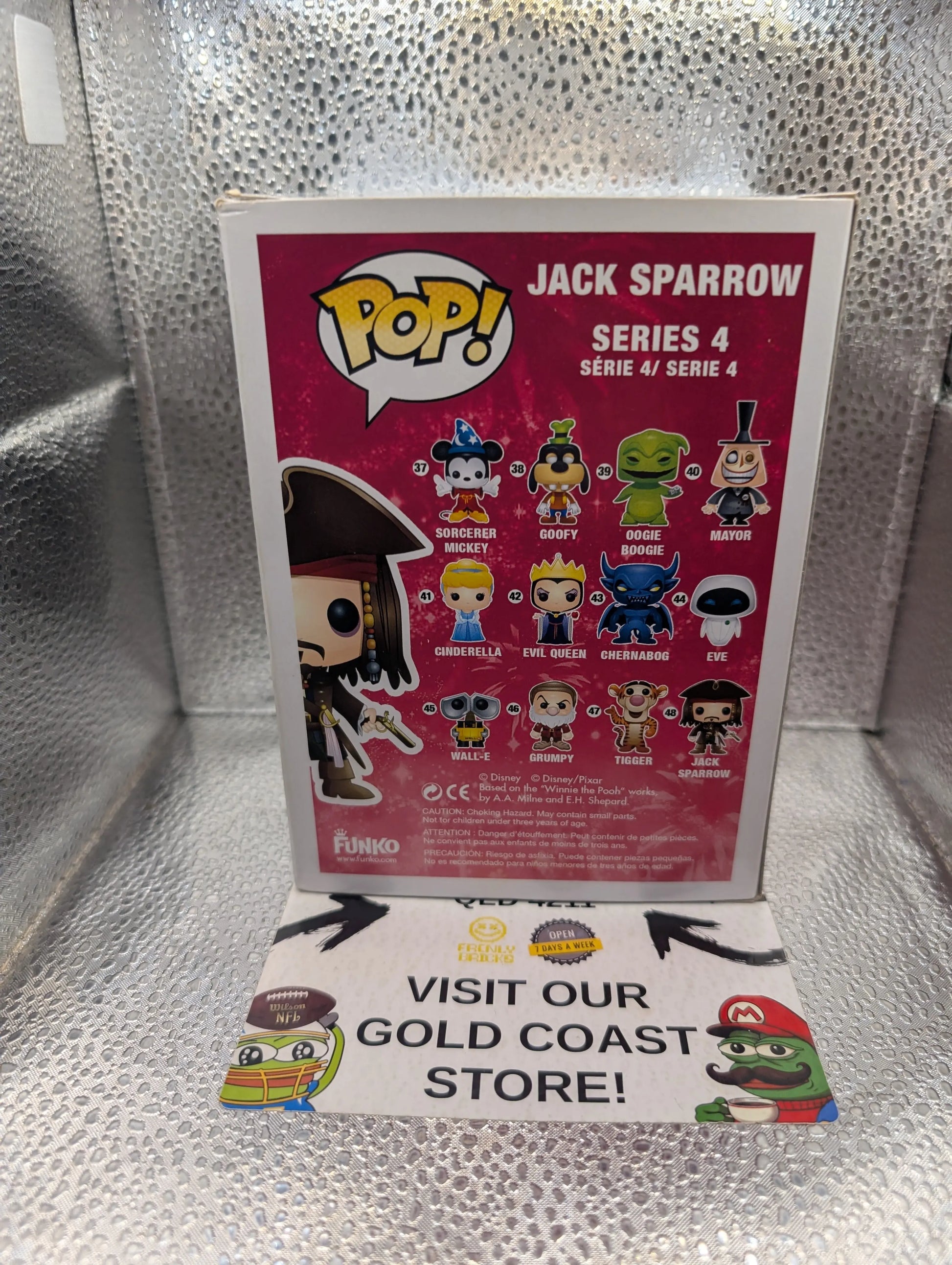 Pirates of the Caribbean #48 Jack Sparrow Funko Pop vinyl figure FRENLY BRICKS - Open 7 Days