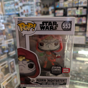 Star Wars Merrin Nightsister US Exclusive Pop! Vinyl Collectable 553 FRENLY BRICKS - Open 7 Days