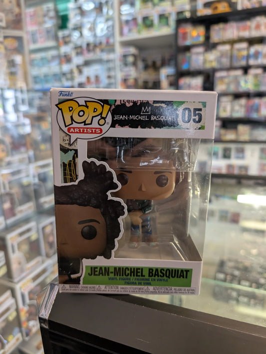 Funko POP! Artists JEAN-MICHEL BASQUIAT #05 Vinyl Figure FRENLY BRICKS - Open 7 Days