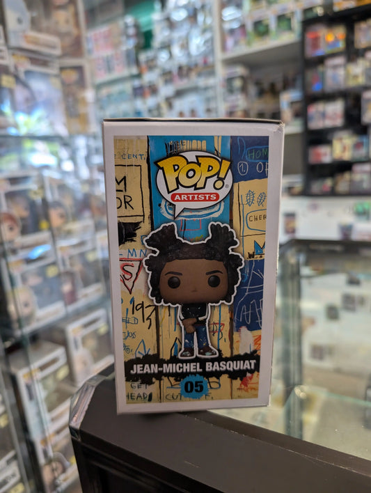 Funko POP! Artists JEAN-MICHEL BASQUIAT #05 Vinyl Figure FRENLY BRICKS - Open 7 Days