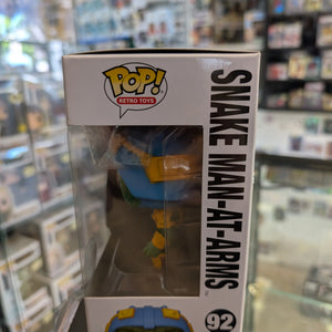 FUNKO POP 2021 RETRO TOYS MOTU # 92 SNAKE MAN AT ARMS 4.5