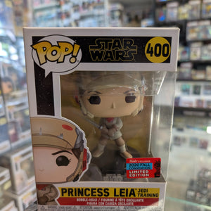 Star Wars - Princess Leia Jedi Training #400 Funko Pop Vinyl Fall 2020 FRENLY BRICKS - Open 7 Days