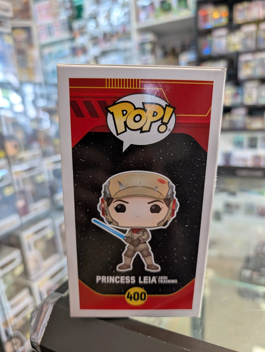 Star Wars - Princess Leia Jedi Training #400 Funko Pop Vinyl Fall 2020 FRENLY BRICKS - Open 7 Days