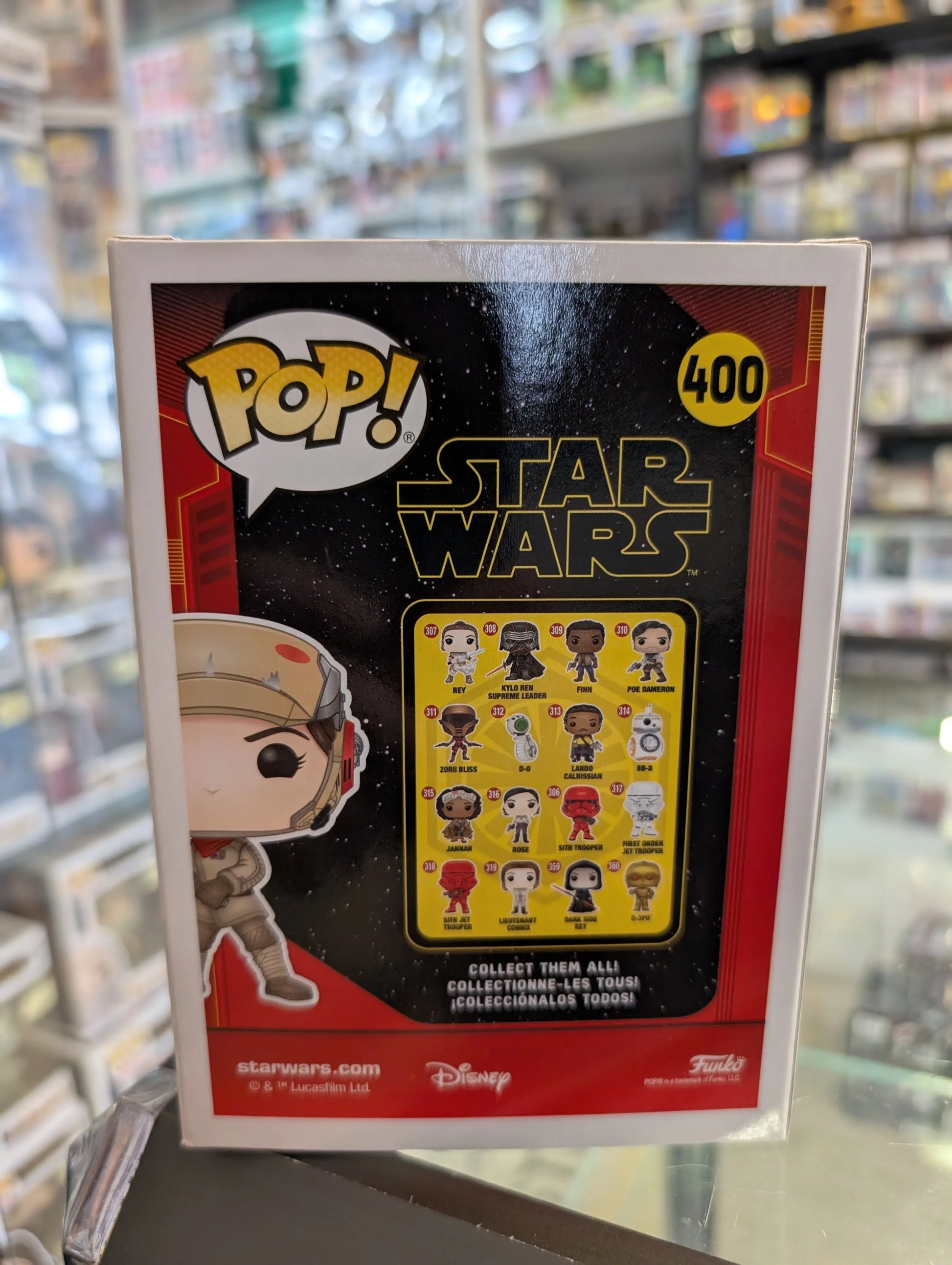 Star Wars - Princess Leia Jedi Training #400 Funko Pop Vinyl Fall 2020 FRENLY BRICKS - Open 7 Days