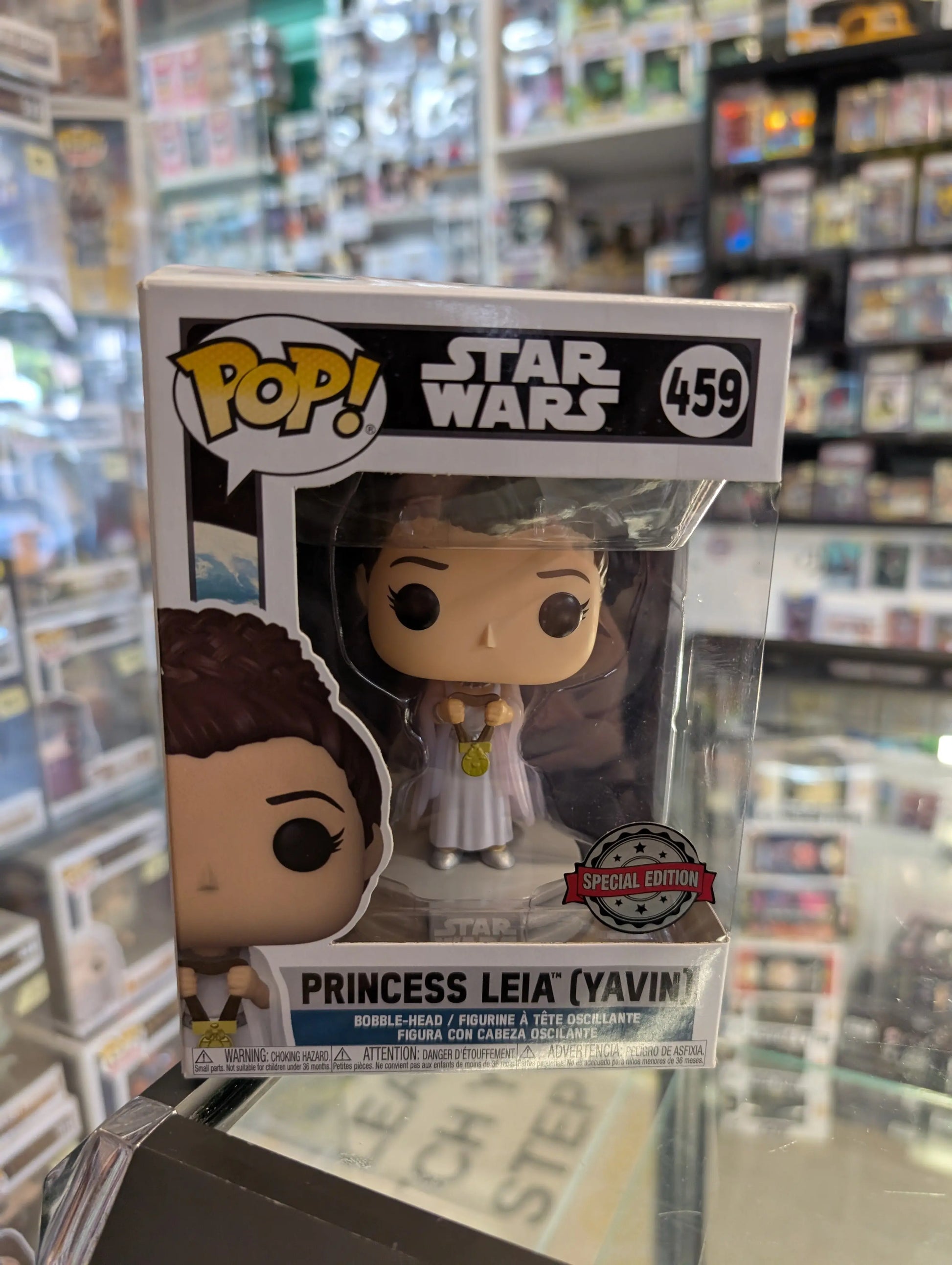 Star Wars - Princess Leia (Yavin) #459 Funko Pop Vinyl Figure FRENLY BRICKS - Open 7 Days