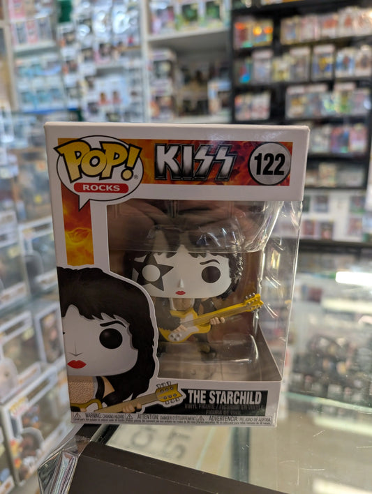 Funko Pop! Vinyl: The Starchild #122 Kiss Paul Stanley FRENLY BRICKS - Open 7 Days
