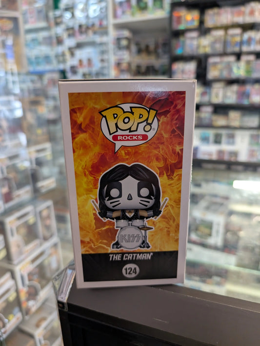 KISS - The Catman Glow in the Dark Pop! Vinyl Figure 124 FE FRENLY BRICKS - Open 7 Days