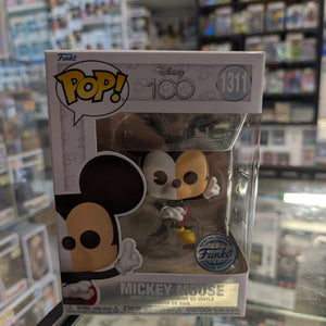Funko Pop! Disney 100 Mickey Split Color #1311 Special Edition FRENLY BRICKS - Open 7 Days