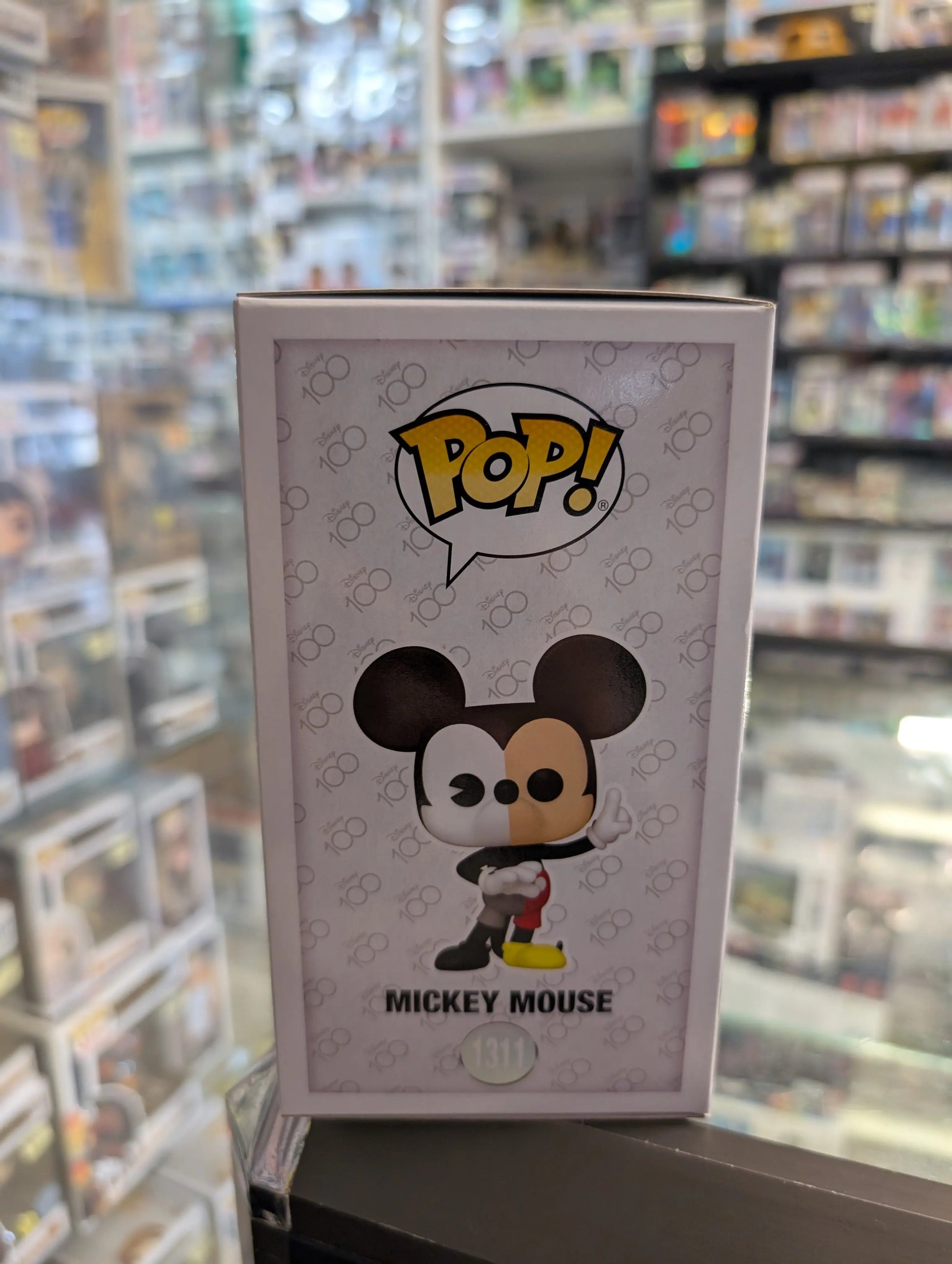 Funko Pop! Disney 100 Mickey Split Color #1311 Special Edition FRENLY BRICKS - Open 7 Days