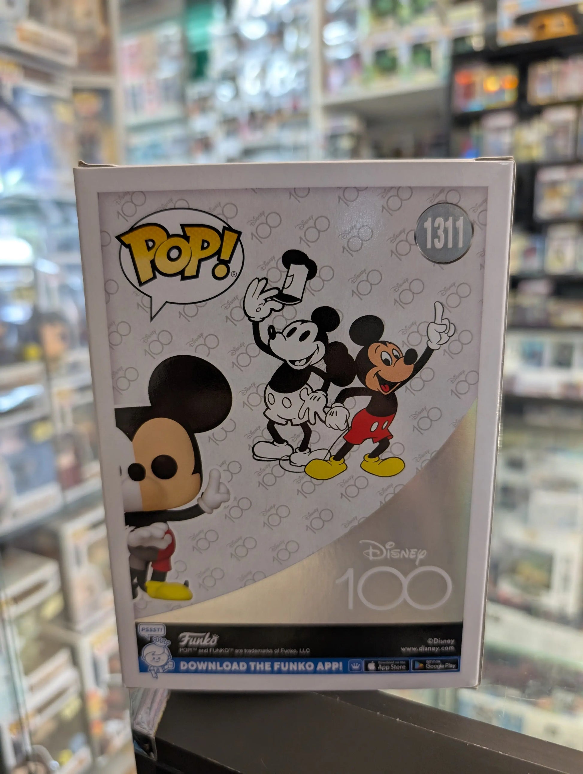 Funko Pop! Disney 100 Mickey Split Color #1311 Special Edition FRENLY BRICKS - Open 7 Days