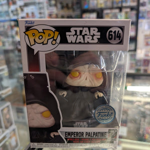 Emperor Palpatine 614 ~ Star Wars: Epi VI - Return of the Jedi ~ Funko Pop Vinyl FRENLY BRICKS - Open 7 Days