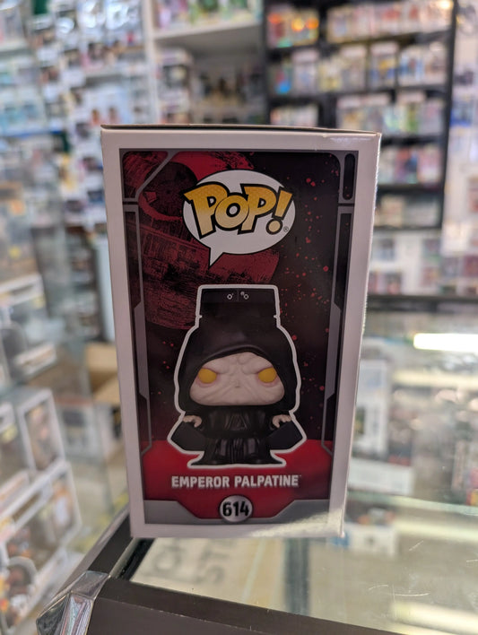 Emperor Palpatine 614 ~ Star Wars: Epi VI - Return of the Jedi ~ Funko Pop Vinyl FRENLY BRICKS - Open 7 Days