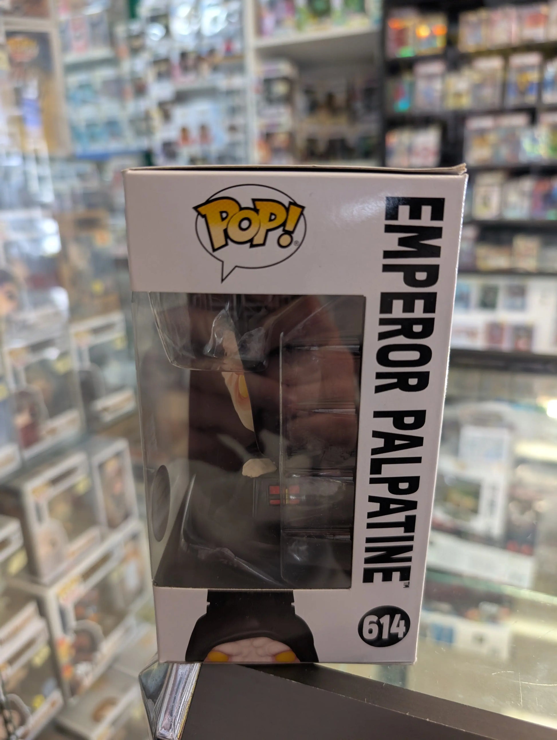Emperor Palpatine 614 ~ Star Wars: Epi VI - Return of the Jedi ~ Funko Pop Vinyl FRENLY BRICKS - Open 7 Days