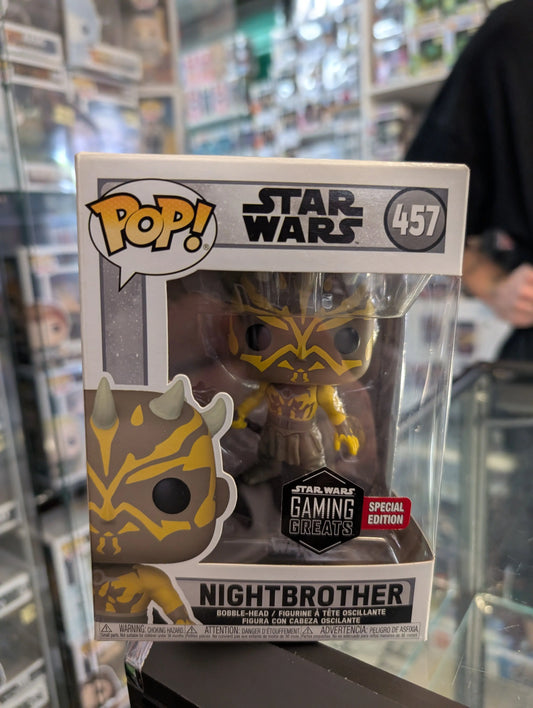 Nightbrother 457 ~ Star Wars ~ Funko Pop Vinyl ~ Gaming Greats FRENLY BRICKS - Open 7 Days