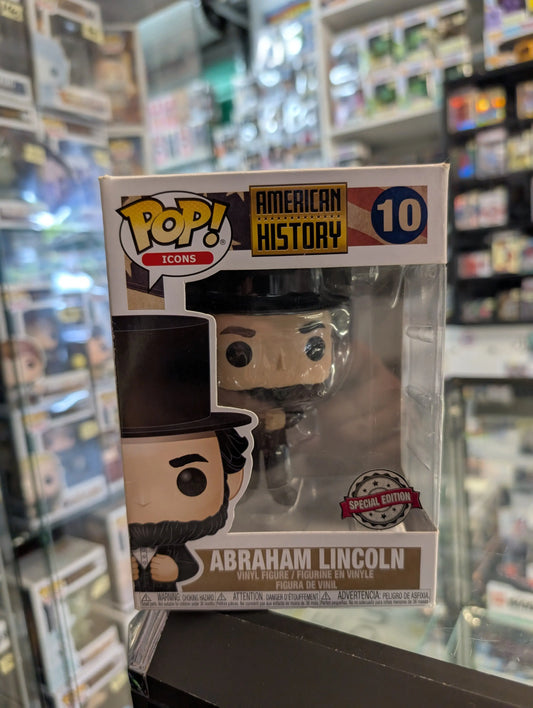 Funko Pop Icons American History Abraham Lincoln #10 Vinyl Figure FRENLY BRICKS - Open 7 Days