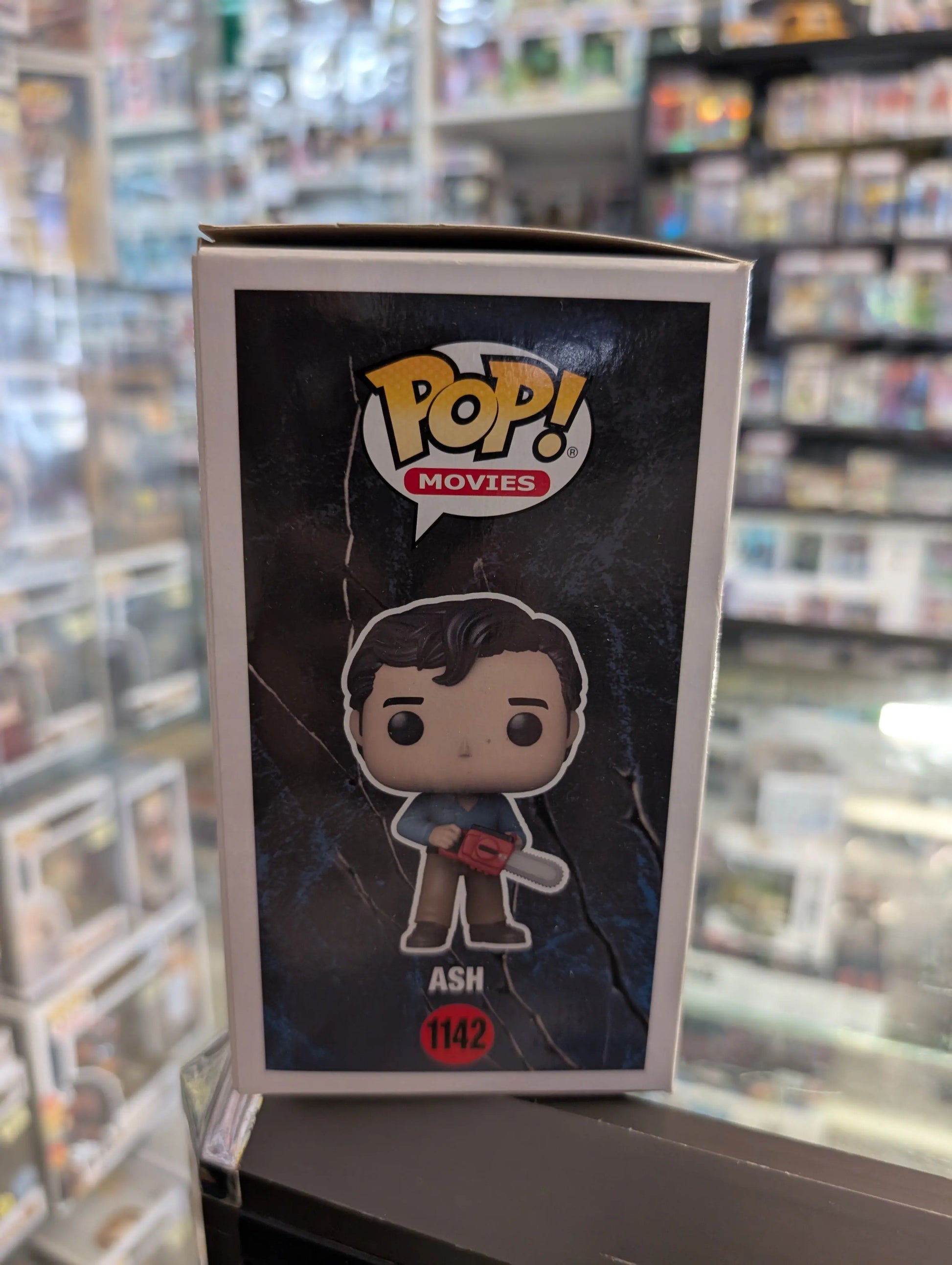 Funko POP! Movies Evil Dead 40th - Ash #1142 FRENLY BRICKS - Open 7 Days