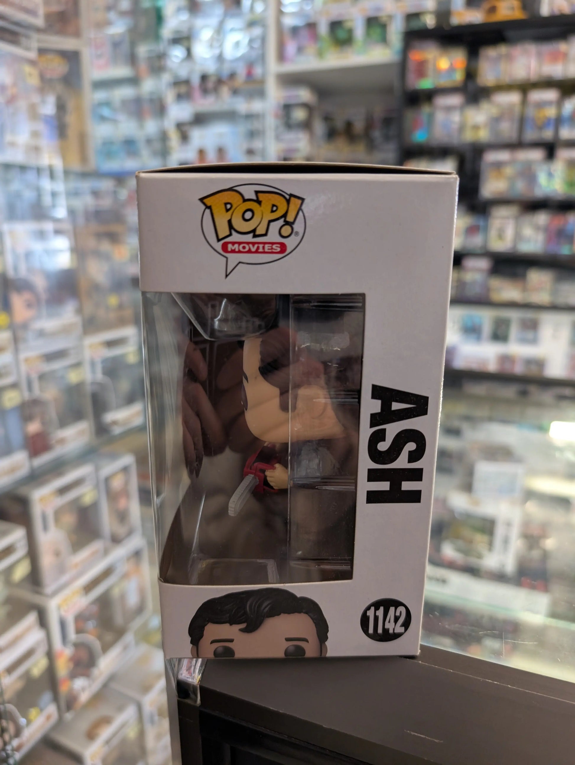 Funko POP! Movies Evil Dead 40th - Ash #1142 FRENLY BRICKS - Open 7 Days
