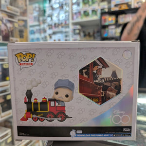 Disney 100th - Walt Disney on Engine Exclusive Pop! Train FRENLY BRICKS - Open 7 Days