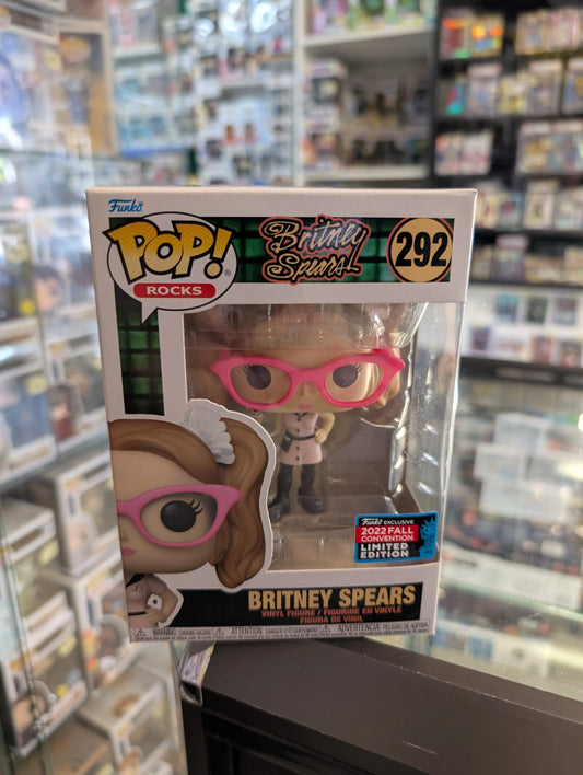 Funko Pop! Vinyl Britney Spears (2022 Fall Convention) Limited Edition Exclusive FRENLY BRICKS - Open 7 Days