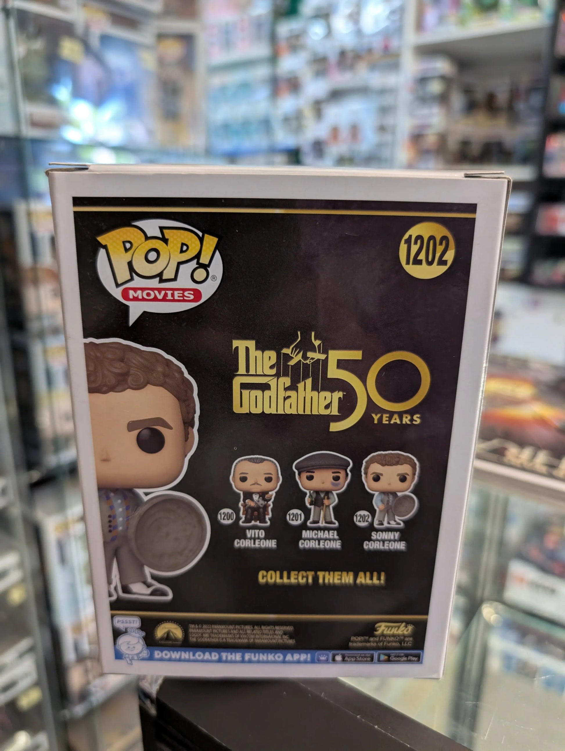 Funko Pop! Vinyl: Sonny Corleone #1202 FRENLY BRICKS - Open 7 Days