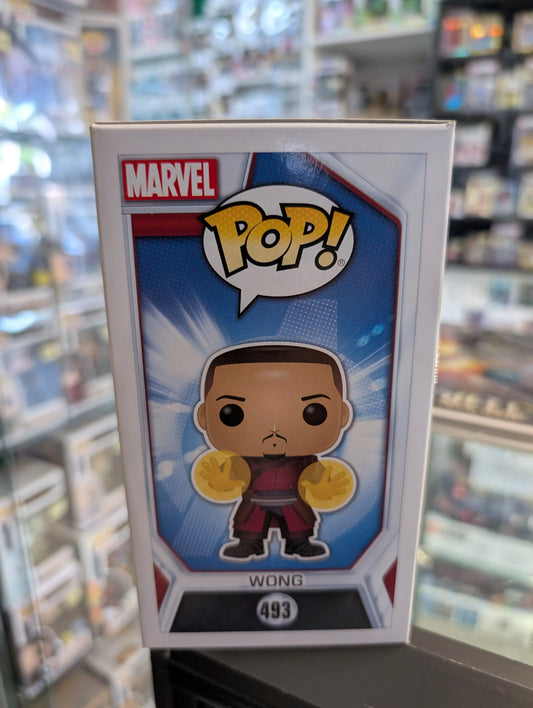 Funko Pop! Marvel Wong #493  (Endgame) 2019 Limited Edition FRENLY BRICKS - Open 7 Days