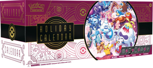 Pokémon TCG 2025 Holiday Calendar Box New Factory Sealed Promo Cards FRENLY BRICKS - Open 7 Days