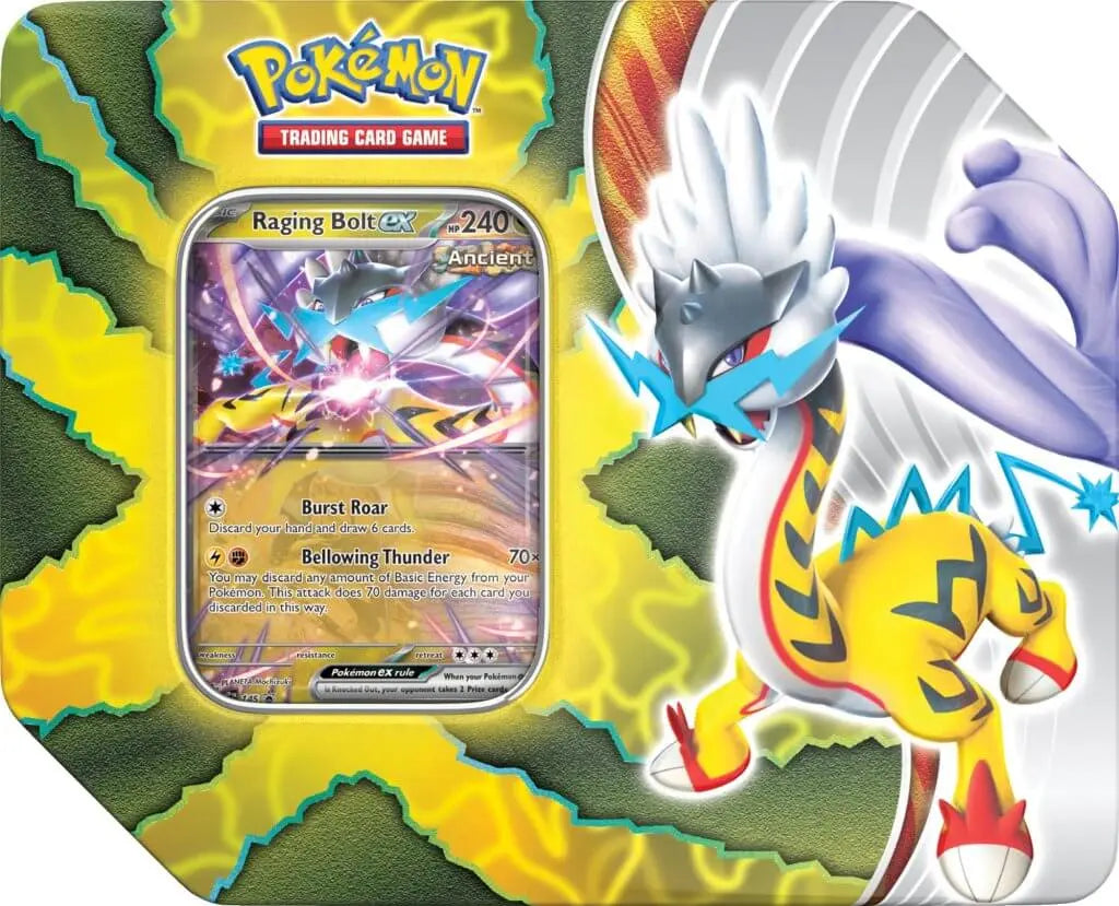 POKÉMON TCG Paradox Destinies Tin FRENLY BRICKS - Open 7 Days