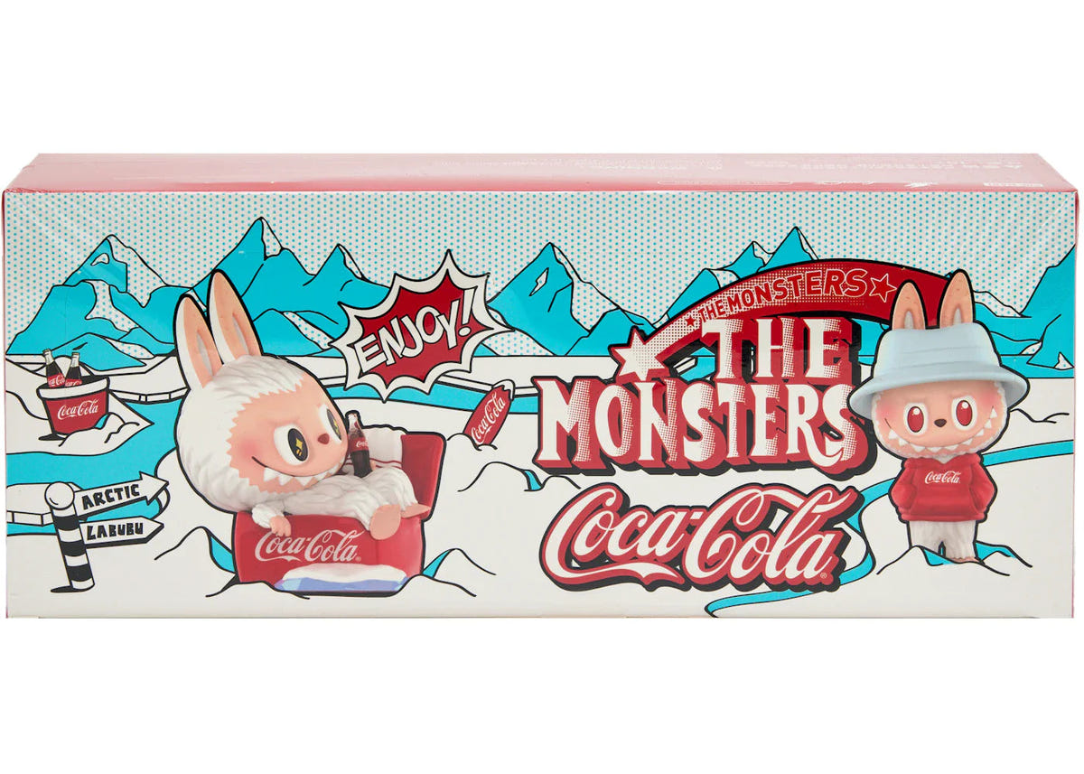 Sealed Case (10 Blind Box) The Monsters Labubu Coca-Cola Series FRENLY BRICKS - Open 7 Days image 1